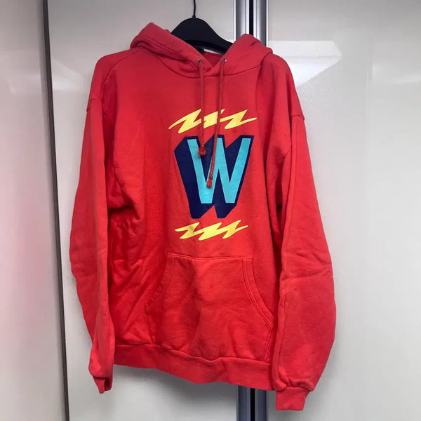 [BUNJANG] WTAPS Printing Hoodie Orange / 더블탭스 WTAPS 프린팅 후디, 오렌지