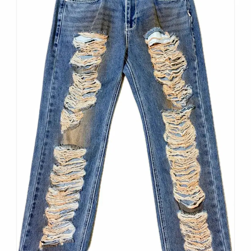 [BUNJANG] True Religion Authentic Distressed Denim Pants / 트루릴리전 어센틱 데님팬츠