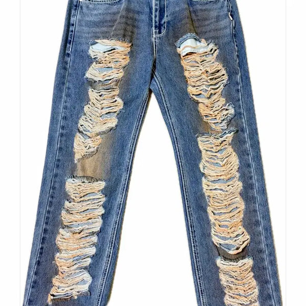 [BUNJANG] True Religion Authentic Distressed Denim Pants / 트루릴리전 어센틱 데님팬츠