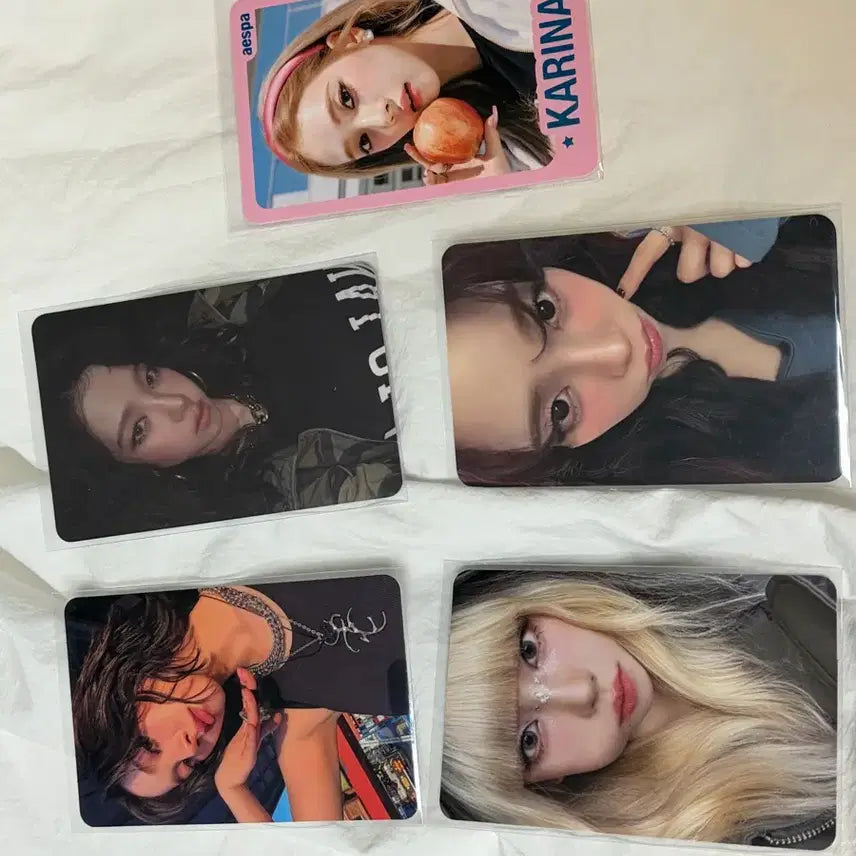 [BUNJANG] Karina Bundle Set Photocard / 카리나 포토카드 일괄