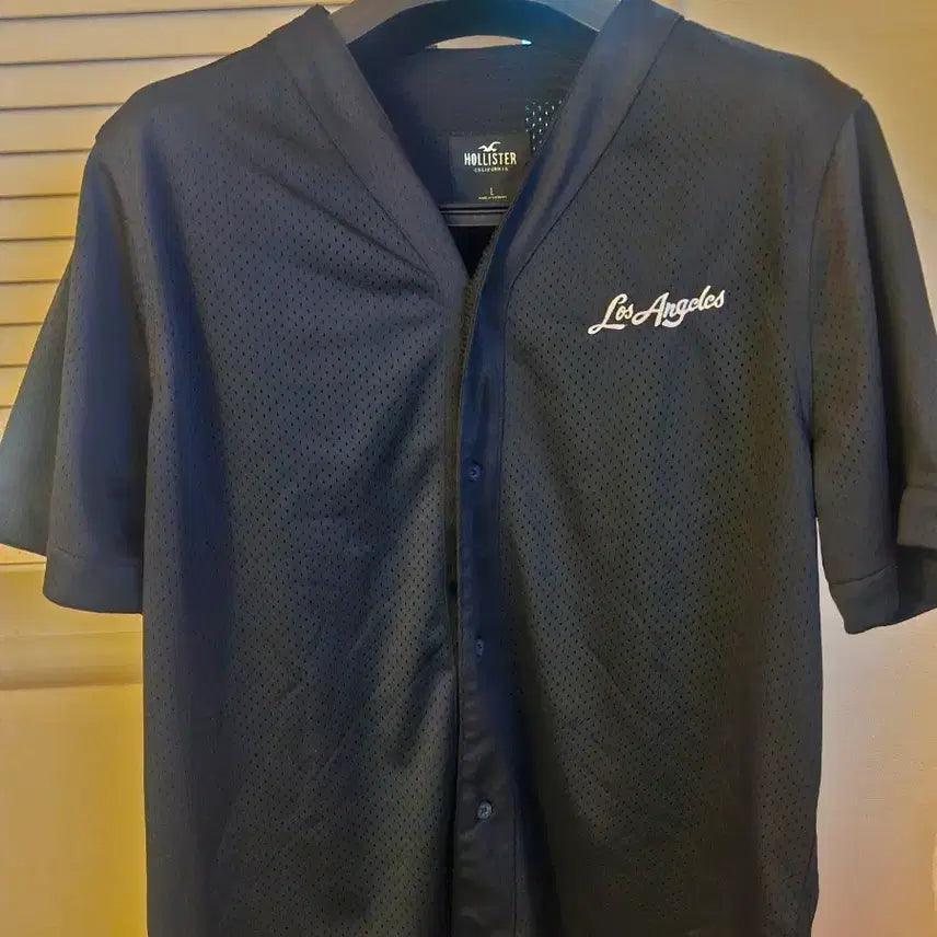[BUNJANG] Hollister LA Baseball Jersey Black / 홀리스터 LA 야구저지 입니다~~