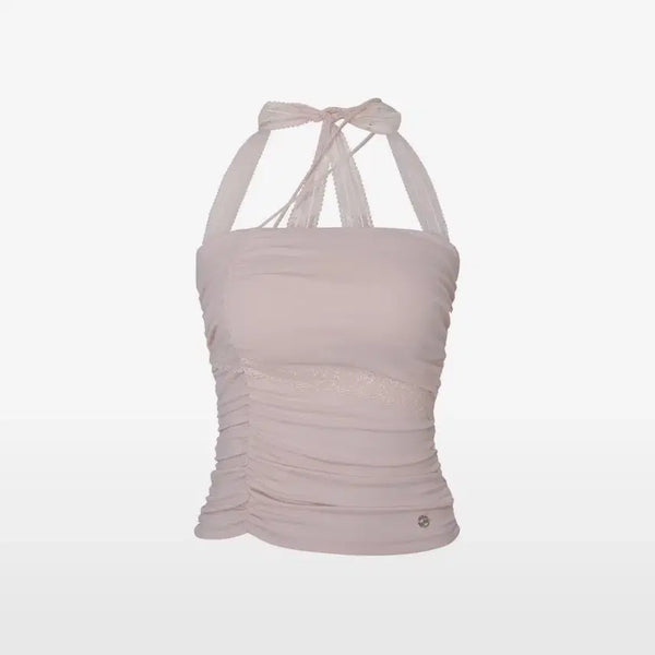 [BUNJANG] Pain Or Pleasure Angel Shirring Top Pink (M) / ANGEL SHIRRING TOP pink 페인오어플레져 (M)