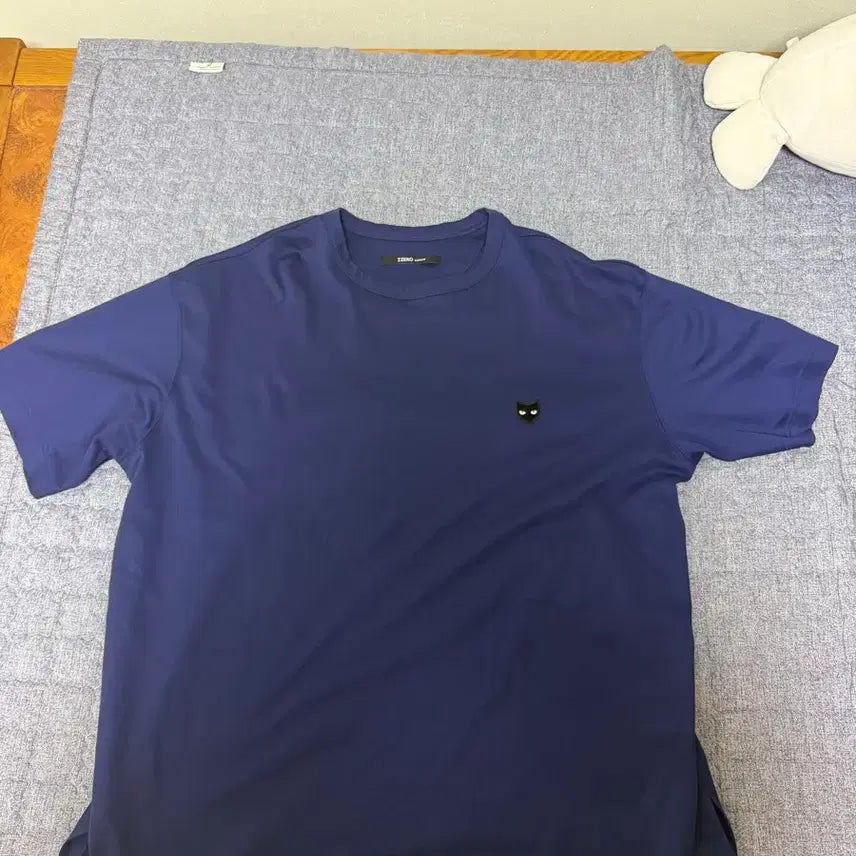 [BUNJANG] Ziozia Songzio Basic Short-Sleeve T-Shirt Blue XL (Korean Size 110) / 지제로 송지오 반팔 블루 XL (국내 110)