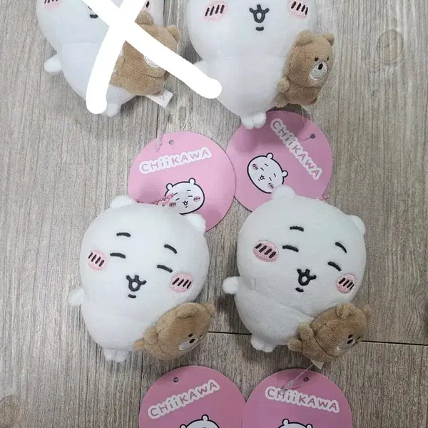 [BUNJANG] Chiikawa Stress Ball Keychain Plushie Set / 치이카와/먼작귀 스트레스볼 키링 인형