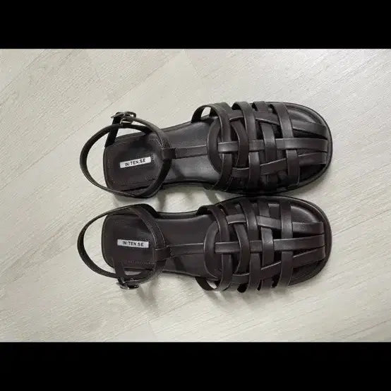 [BUNJANG] El Canto Intense Fisherman Sandals Dark Brown / [새상품]엘칸토 인텐스 피셔맨 샌들 다크브라운 240