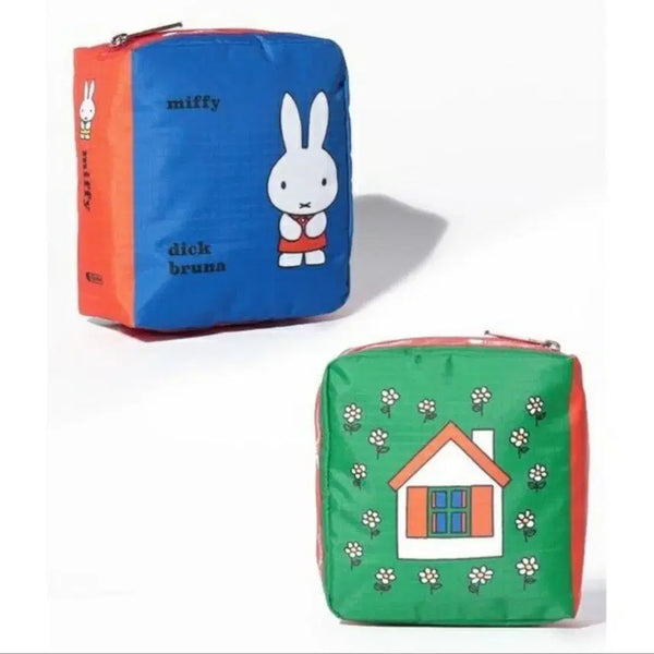 [BUNJANG] Miffy x Lesportsac Collaboration Book-Shaped Pouch / 미피 레스포삭 콜라보 북 책 모양 파우치 미개봉