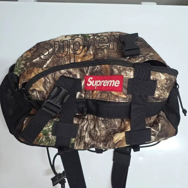 [BUNJANG] Supreme Fall Leaves Waist Bag / 슈프림 낙엽 힙색
