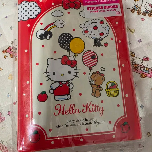 [BUNJANG] Sanrio Hello Kitty Sticker Binder / 산리오 헬로키티 스티커 바인더