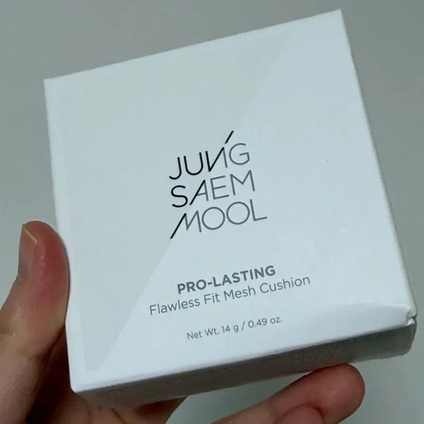 [BUNJANG] JUNGSAEMMOOL Prolasting Skin Fitting Mesh Cushion (21N Light) - Full Size (1 Refill) / 정샘물 프로래스팅 결핏 메쉬 쿠션 21N라이트 본품1