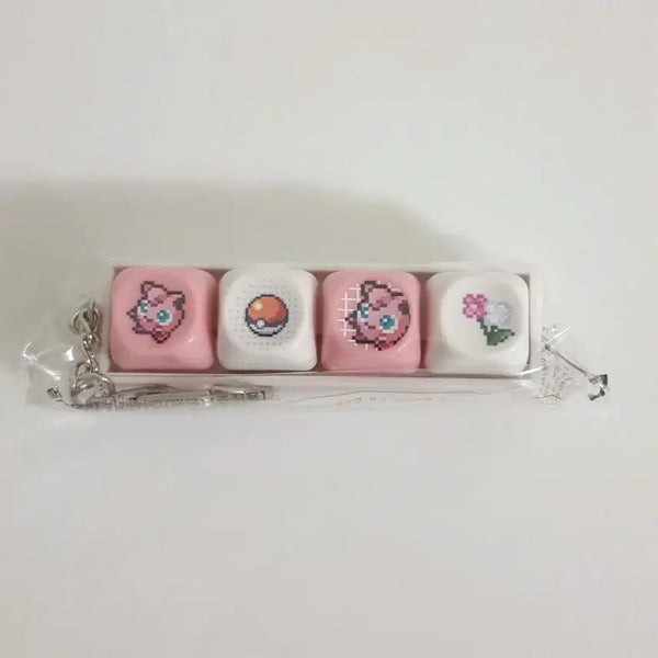 [BUNJANG] Pokemon Jigglypuff Keycap Keyring / 포켓몬 푸린 키캡 키링 토니모리
