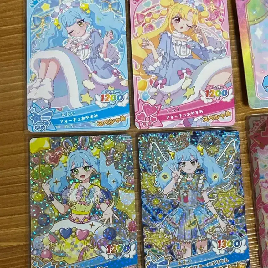 [BUNJANG] Aoi Inori Photo Card Bundle Set / 일괄)오네프리 부탁해 아이프리 아오이 이노리 포츄 카드+뒷장 코디? 덤