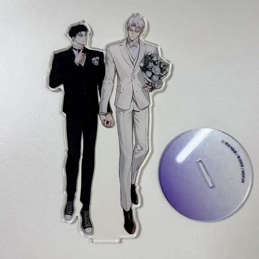 [BUNJANG] Ridi Off Track Acrylic Stand Goods / 리디 오프트랙 아크릴스탠드 모펀 굿즈