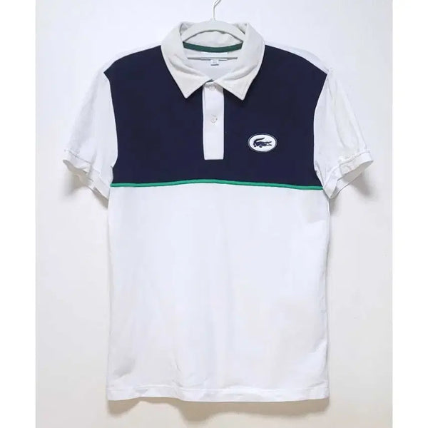 [BUNJANG] Lacoste Slim Fit Short Sleeve Polo Shirt (Size M) / 라코스테 슬림핏 반팔카라티 (사이즈 95/M)