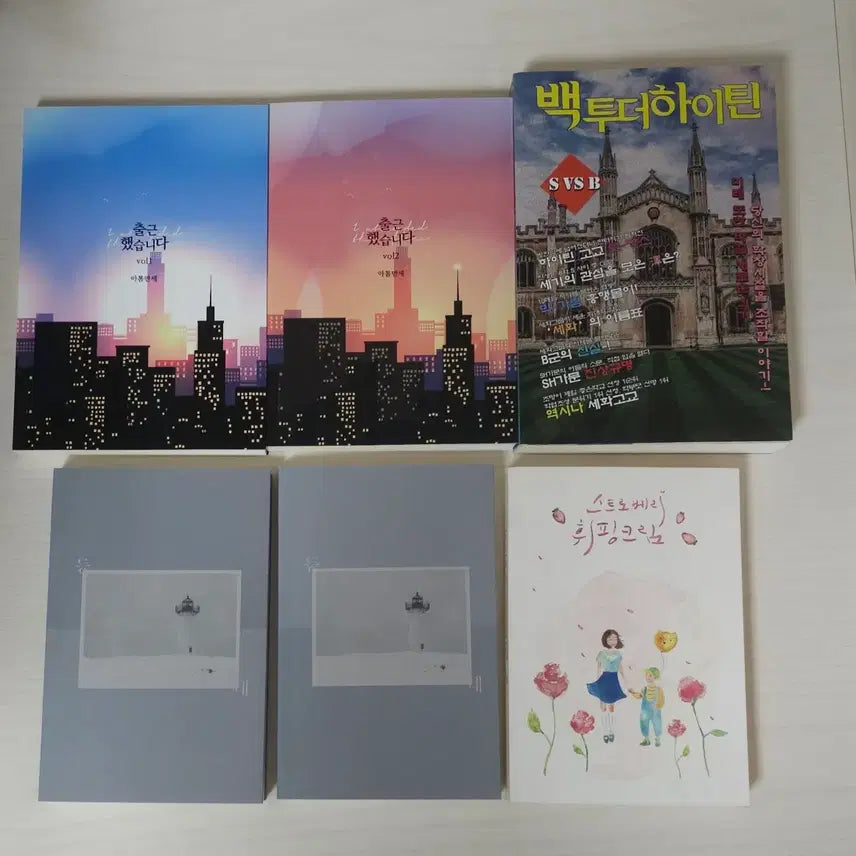 [BUNJANG] EXO Fanfic Collection Bundle / 엑소 빙의글 소장본 일괄 나페스 출근했습니다 출근톡 백투더하이틴 등대