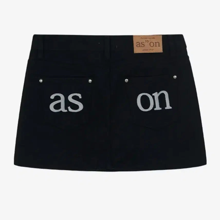 [BUNJANG] AZON POG SKIRT Black S / 애즈온 POG SKIRT BLACK 블랙 s