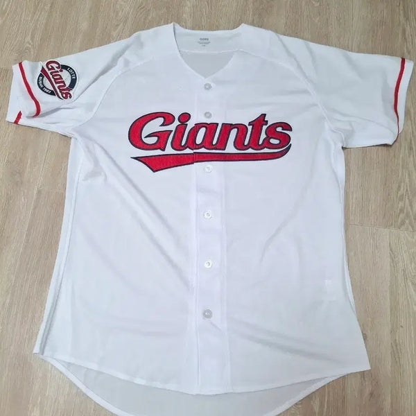 [BUNJANG] Lotte Giants Nomarking Home White Jersey 105 Size / 롯데자이언츠 노마킹 구로고 홈 화이트 105사이즈 유니폼