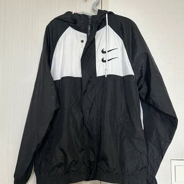 [BUNJANG] Nike Double Swoosh Windbreaker Jacket / 나이키 더블 스우시 바람막이 L