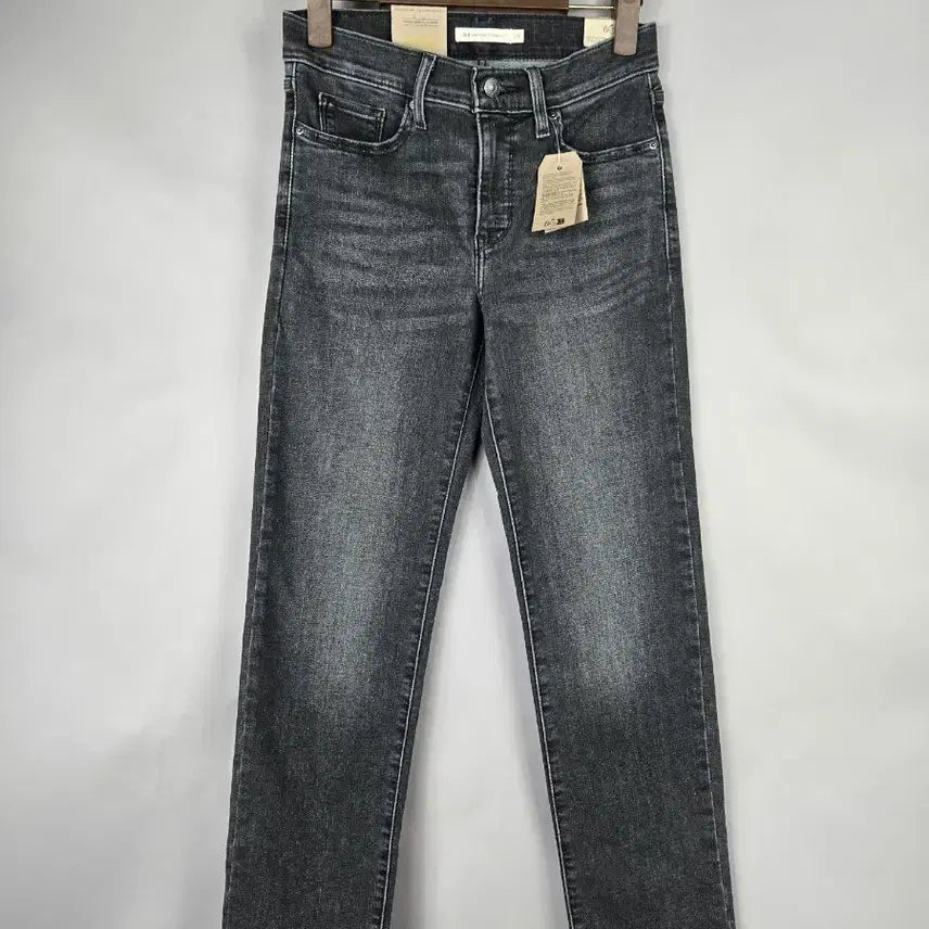 [BUNJANG] Levi's Women's 26 Shaping Straight Span Denim Pants (Dark Blue) / [무료배송]새상품 리바이스 26 여성 쉐이핑 스트레이트 스판 데님 팬츠 청바지 흑청
