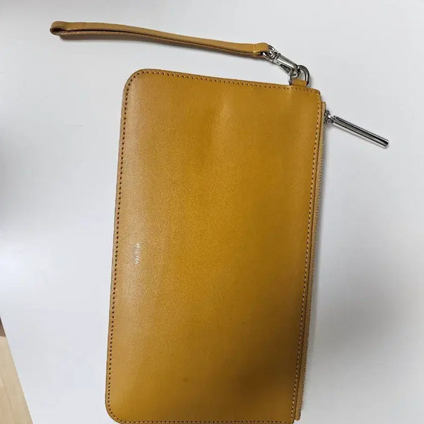 [BUNJANG] MILMA Leather Long Wallet / MILMA 밀마 장지갑 지갑 손지갑