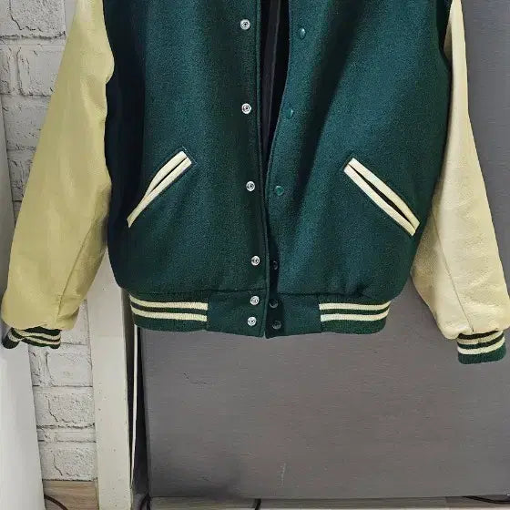 [BUNJANG] Settlemier's S-1 Varsity Jacket Dark Green M / 세틀마이어 S-1 바시티 자켓 M사이즈 다크 그린