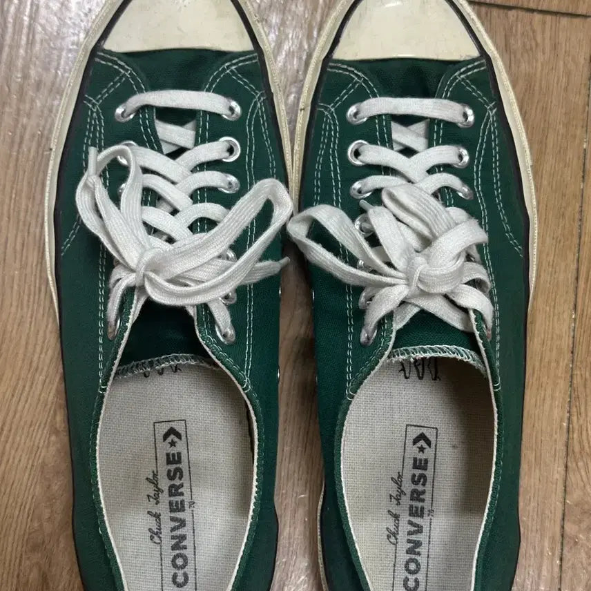 [BUNJANG] Converse Chuck 70 Low Midnight Clover Sneakers (285) / 컨버스 척70 로우 미드나잇클로버 285