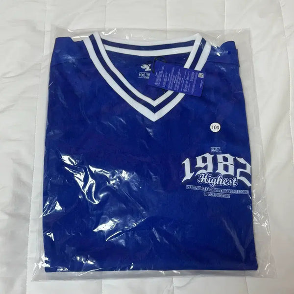 [BUNJANG] Samsung Lions Maximum Attendance Jersey 100 / 삼성라이온즈 최다관중 유니폼 100