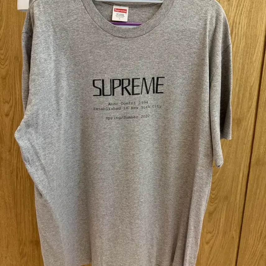 [BUNJANG] Supreme Short Sleeve T-Shirt (L) / (L)슈프림 반팔