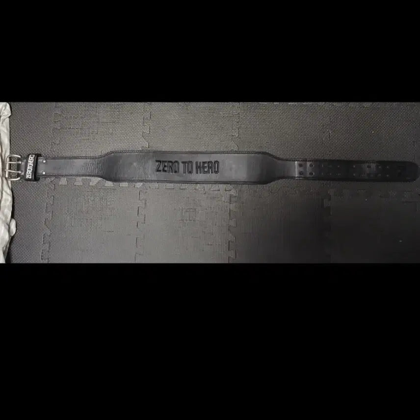 [BUNJANG] Zero to Hero Weightlifting Belt XL / 제로투히어로 벨트 XL 사용 3개월가량