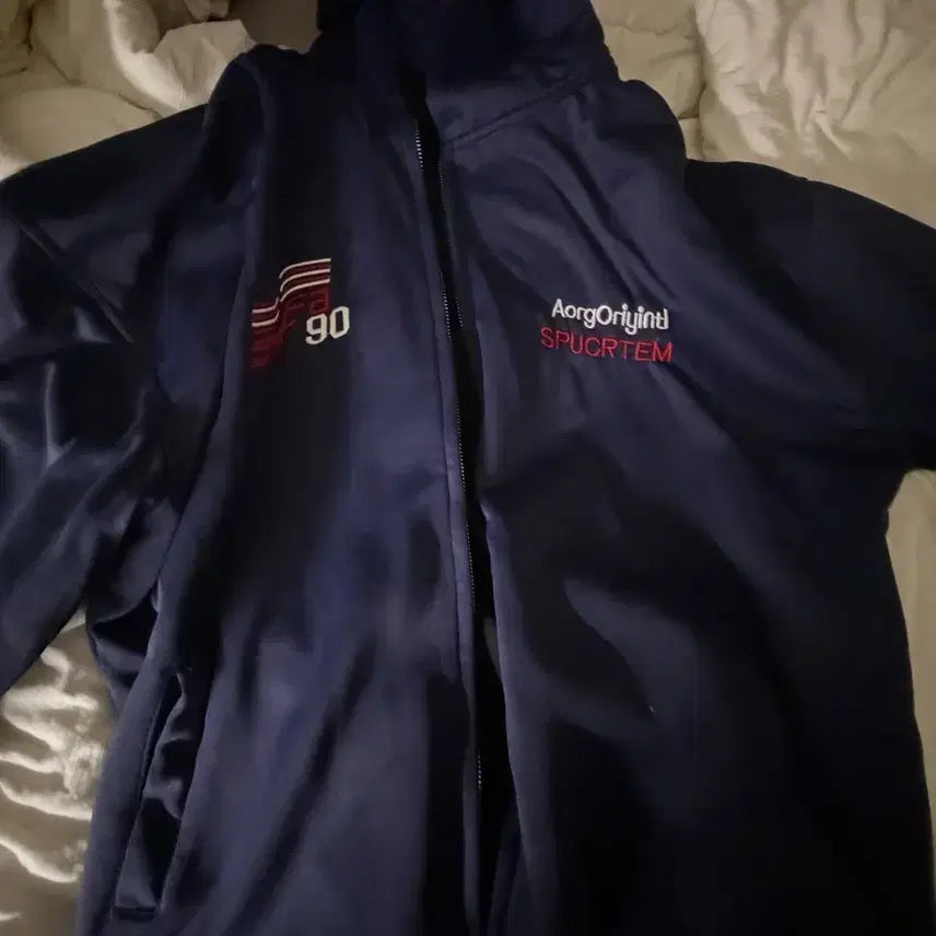 [BUNJANG] Navy Hoodie Zip-up / 네이비 후드집업 판매해요