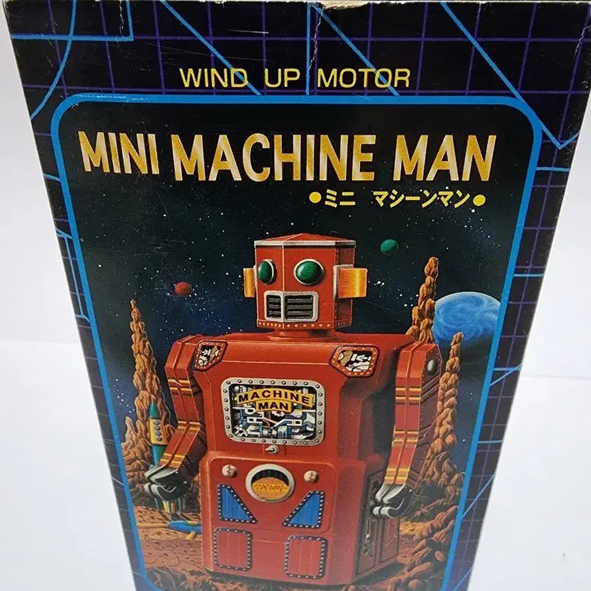 [BUNJANG] Masudaya Mini Machine Man Wind-Up Robot / 마스다야 미니 머신맨 윈드업 로봇
