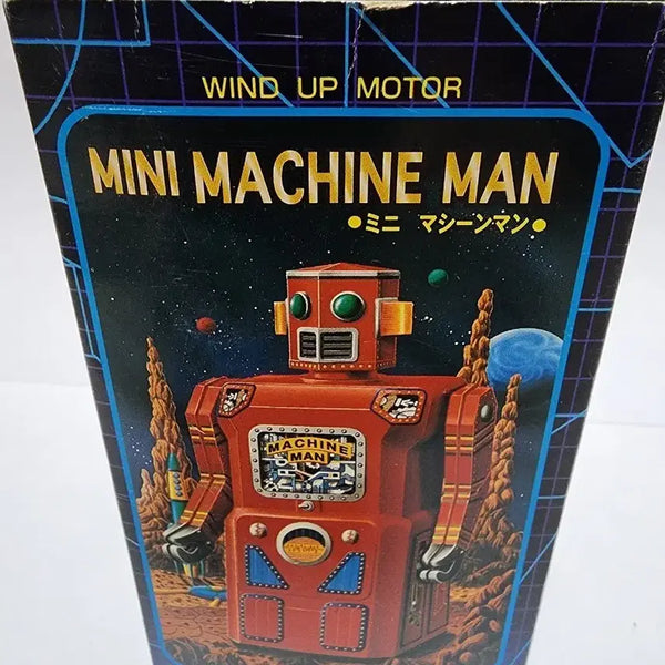 [BUNJANG] Masudaya Mini Machine Man Wind-Up Robot / 마스다야 미니 머신맨 윈드업 로봇