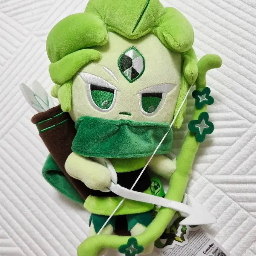 [BUNJANG] Cookierun Kingdom Wind Archer Cookie Plush / 단순개봉 부산팝업 쿠키런 킹덤 바람궁수 쿠키 인형