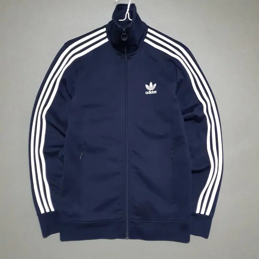 [BUNJANG] Adidas Europa Firebird Track Top Jersey Jacket Navy (Size M) / 95 (M) 아디다스 대장급 파이어버드 유로파 트랙탑 져지 자켓 네이비