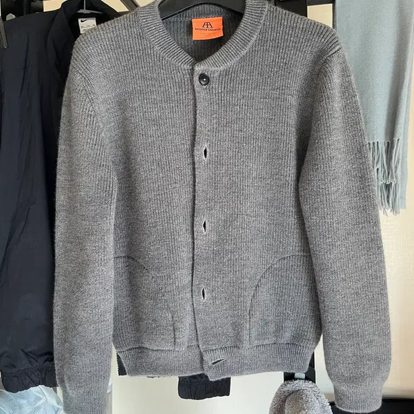 [BUNJANG] Andersen Andersen Skipper Knit Grey L / L) 안데르센 안데르센 스키퍼 그레이