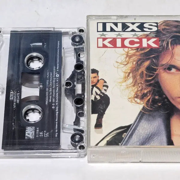 [BUNJANG] INXS KICK Cassette Tape (1987) / INXS - KICK 정규 앨범 카세트테이프 (1987 Atlantic)