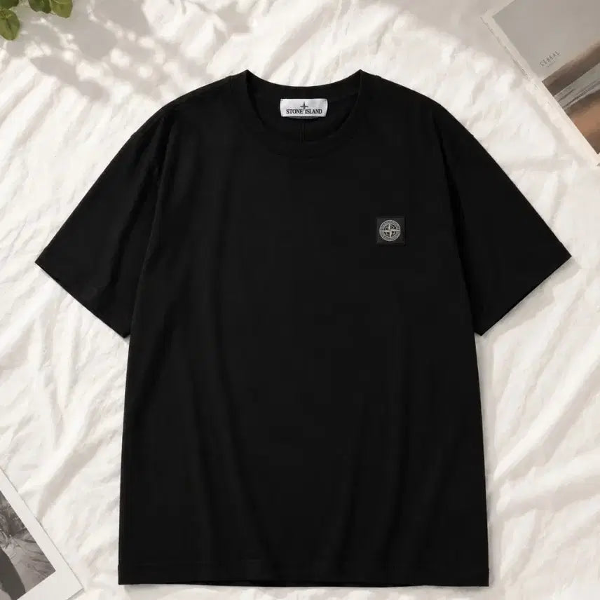 [BUNJANG] Stone Island T-Shirt Black / [A]급 스톤아일랜드 반팔티( 20만원주고 구매)