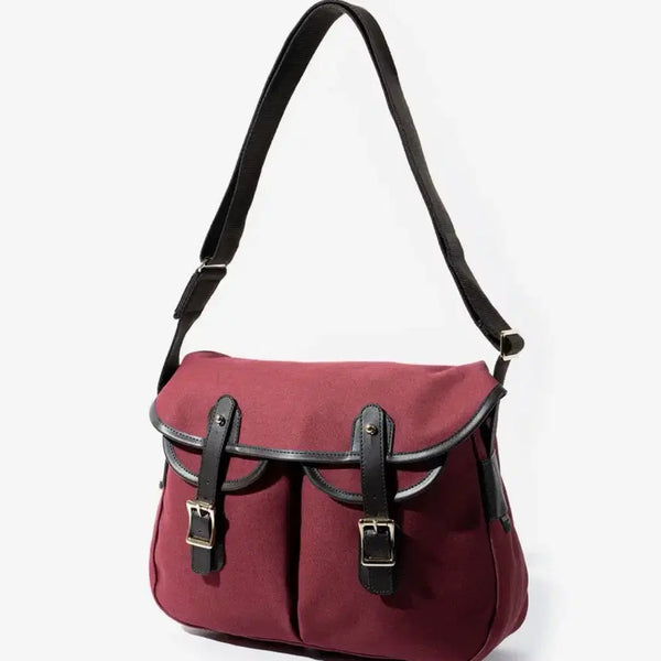 [BUNJANG] Analog Mood Memorial Crossbody Bag (Wine) / 아날로그무드 - 메모리얼 크로스백 (와인)