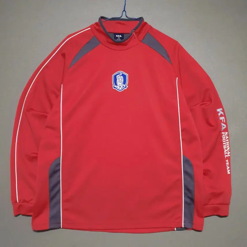 [BUNJANG] KFA South Korea National Football Team Training Drill Top Jersey Long Sleeve / XL) KFA 대한민국 축구 국대 트레이닝 드릴탑 져지 롱슬리브 긴팔티