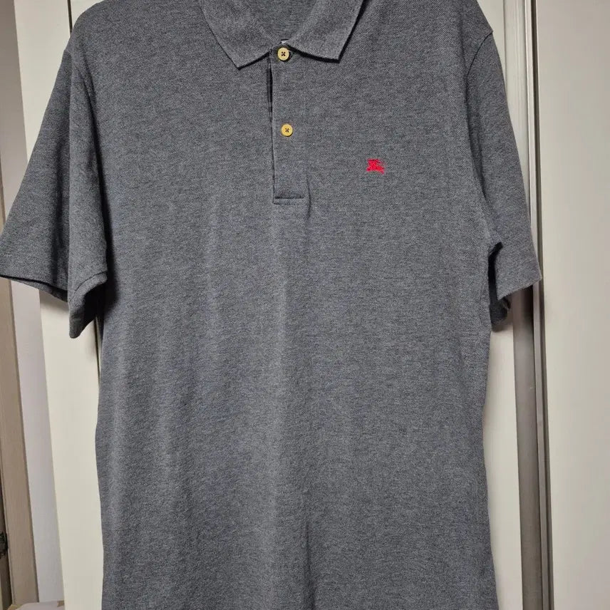 [BUNJANG] Burberry Authentic Men's Short-Sleeve Polo Shirt Size 100 / 버버리 정품 남자 반팔 카라티 100사이즈 판매합니다