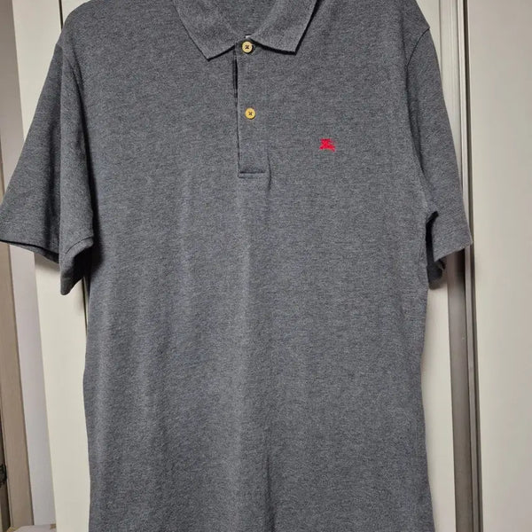 [BUNJANG] Burberry Authentic Men's Short-Sleeve Polo Shirt Size 100 / 버버리 정품 남자 반팔 카라티 100사이즈 판매합니다