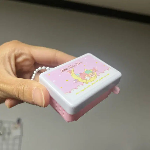 [BUNJANG] Sanrio Kiki & Lala Square Folding Gacha / 키키라라 산리오 사각접이식 가챠