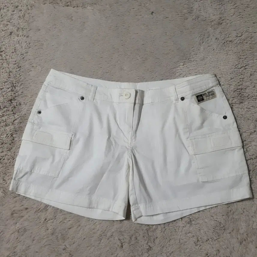 [BUNJANG] Nepa Cargo Shorts White L / 네파 카고 반바지 L  (211