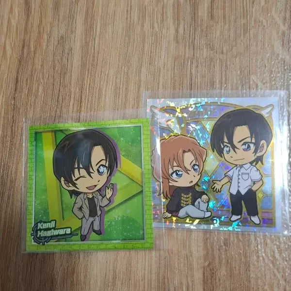 [BUNJANG] Detective Conan Kenji Hagiwara & Chihaya Hagiwara Seal / 명탐정 코난 하기와라 켄지+치하야 씰