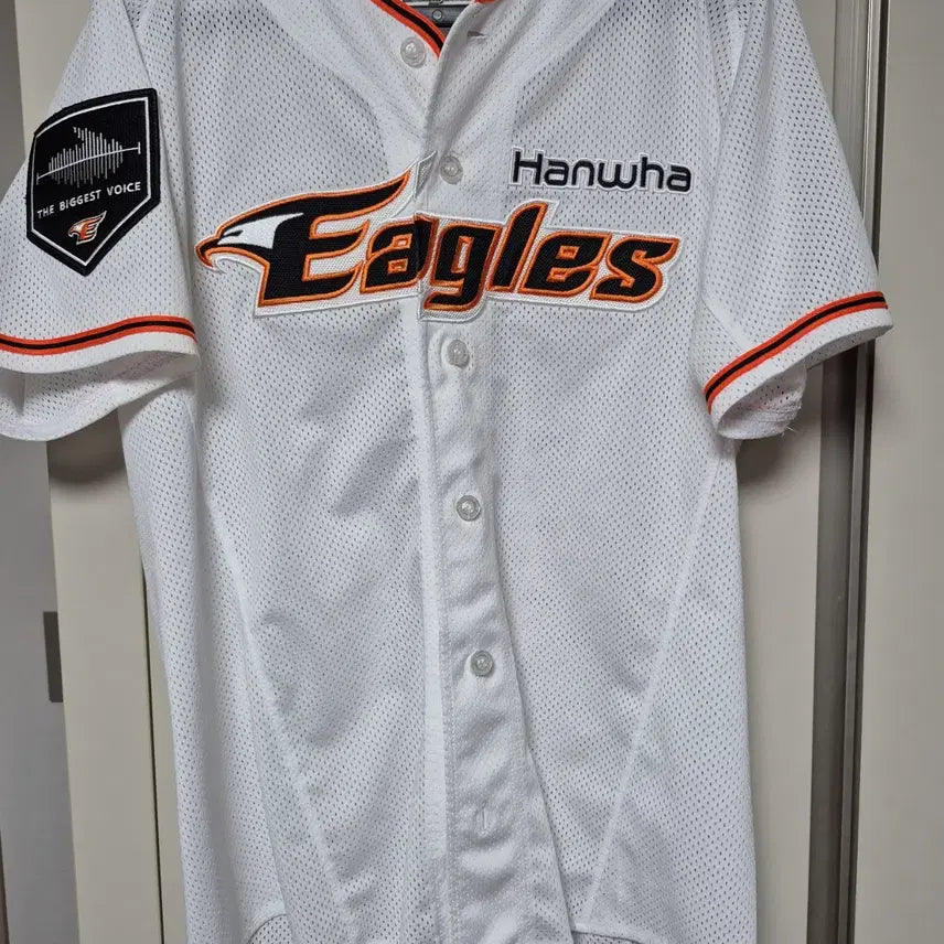 [BUNJANG] Hanwha Eagles Noh Si-hwan Marked Baseball Jersey - Size 100 / 한화이글스 유니폼 100사이즈 노시환 마킹 판매합니다