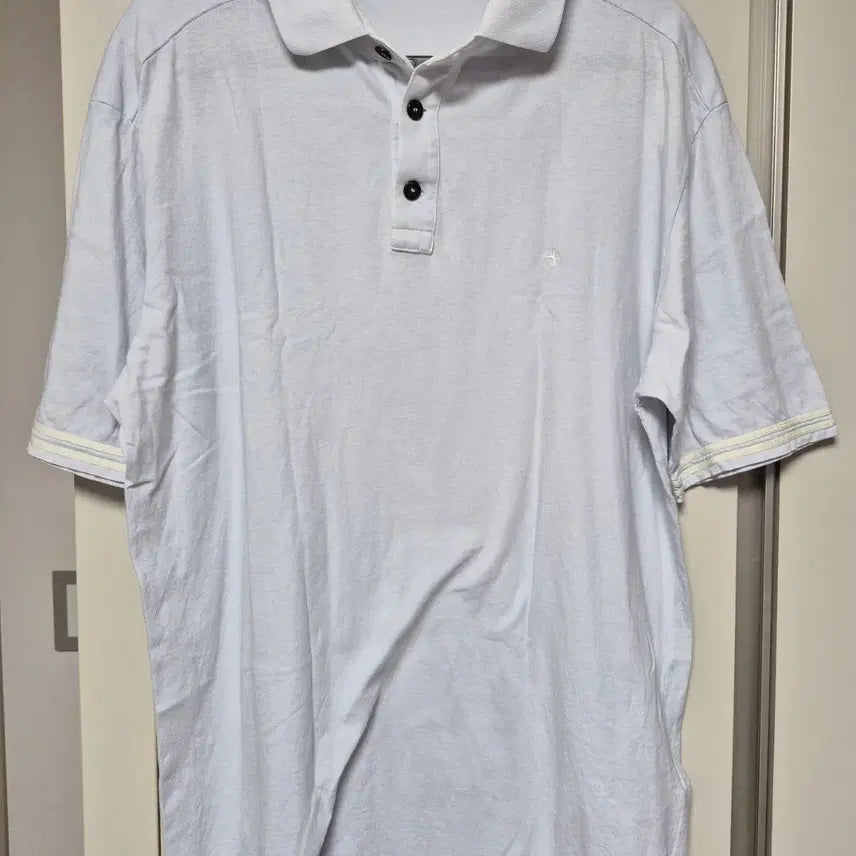 [BUNJANG] Stone Island Authentic Collar Short Sleeve T-Shirt Size 100 / 스톤아일랜드 정품 카라 반팔티 100사이즈 판매합니다