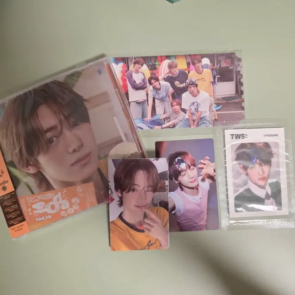 [BUNJANG] TWS Japan Single 2nd Edition Han Jin Solo Jacket Version + Weverse Pre-order Benefit Photocard / 투어스 일본싱글2집 소다소다 한진솔로자켓버전+위버스예판특전 등등