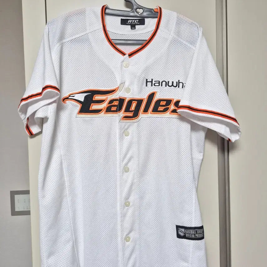 [BUNJANG] Hanwha Eagles Kim Tae-kyun Marked Baseball Jersey (Size 100) / 한화이글스 유니폼 100사이즈 김태균 마킹 판매합니다
