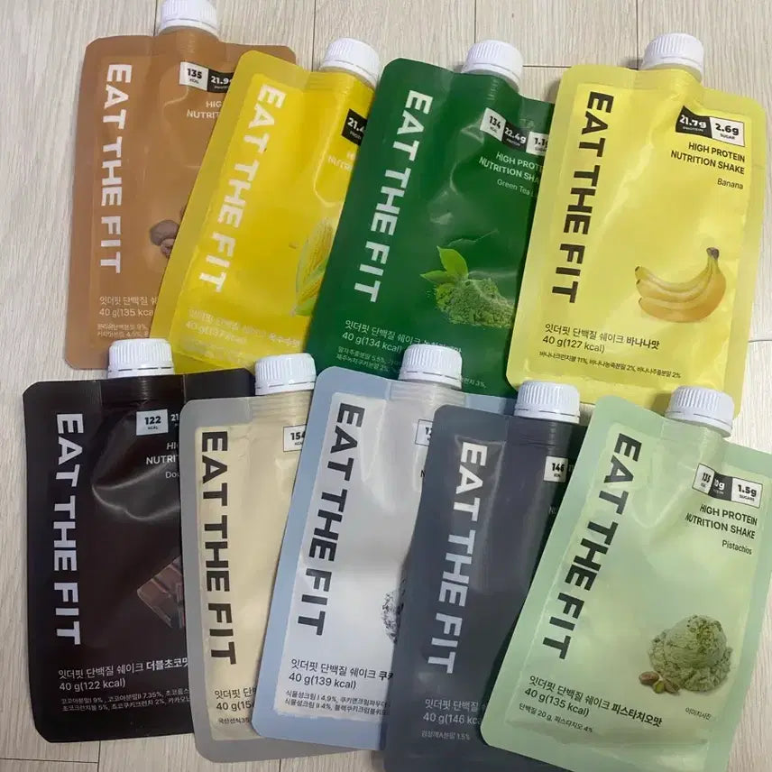 [BUNJANG] IT'S THE FIT Protein Shake (Assorted Flavors) / 잇더핏 단백질 쉐이크 (바나나, 그린티, 피스타치오, 초코 외)