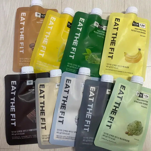 [BUNJANG] IT'S THE FIT Protein Shake (Assorted Flavors) / 잇더핏 단백질 쉐이크 (바나나, 그린티, 피스타치오, 초코 외)
