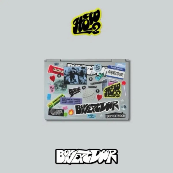 [BUNJANG] BOYNEXTDOOR HOW Sticker Book Version Bundle Set / 보이넥스트도어 보넥도 HOW 스티커 스티커북 버전 앨범 일괄